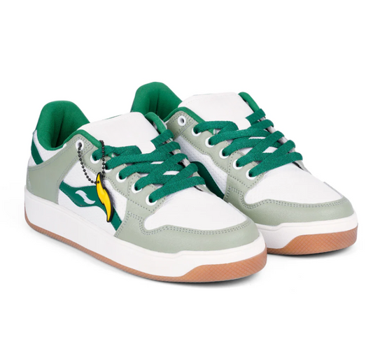 Hype Sleek Light Green Dark Green Men’s Casual Trainer