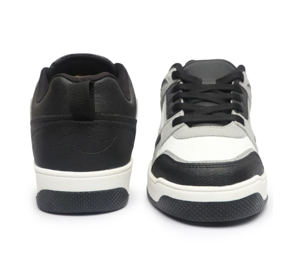Hype Grey Black Men’s Casual Trainer