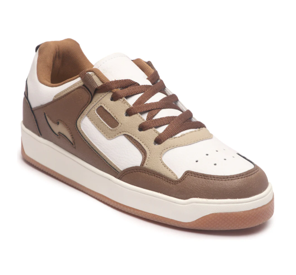 Hype Legacy Beige Brown Men’s Casual Trainer