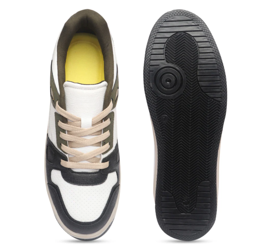 Hype Marquis Moss Beige Men’s Casual Trainer