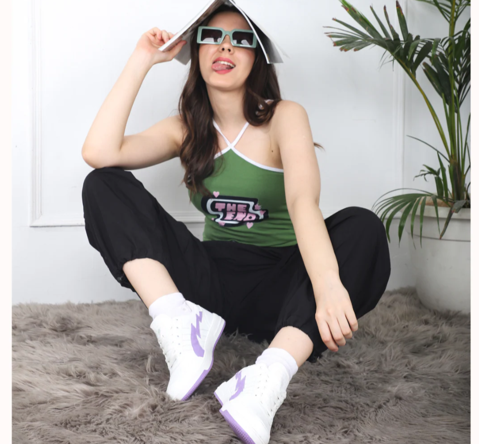 Hype Nova Electric Purple Women’s Casual Trainer
