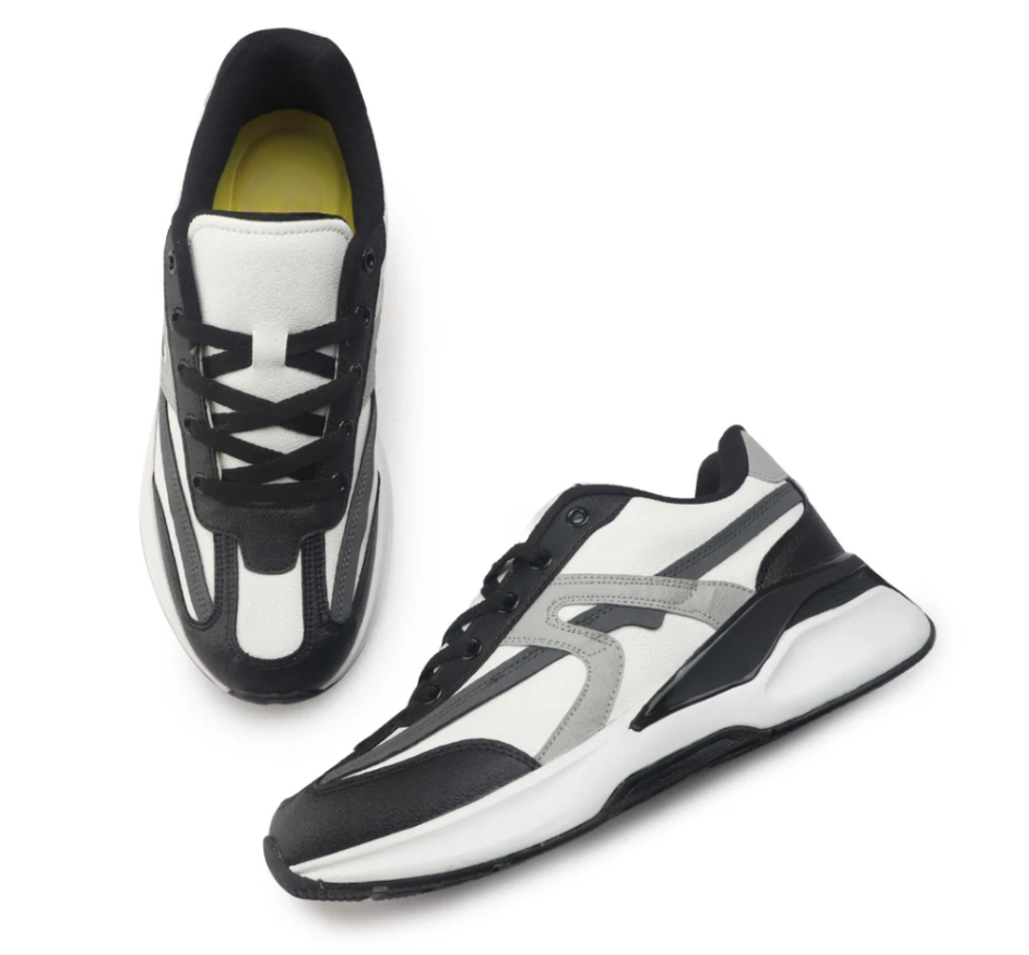Hype Baron Charcoal Grey Men’s Casual Trainer