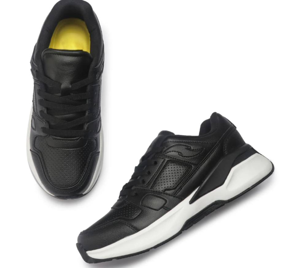 Hype Pulse Carbon Black Men’s Casual Trainer
