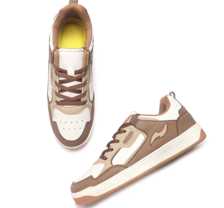 Hype Legacy Beige Brown Men’s Casual Trainer