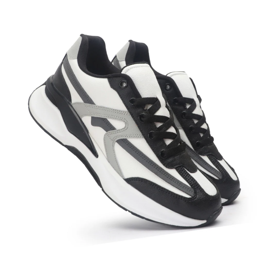 Hype Baron Charcoal Grey Men’s Casual Trainer