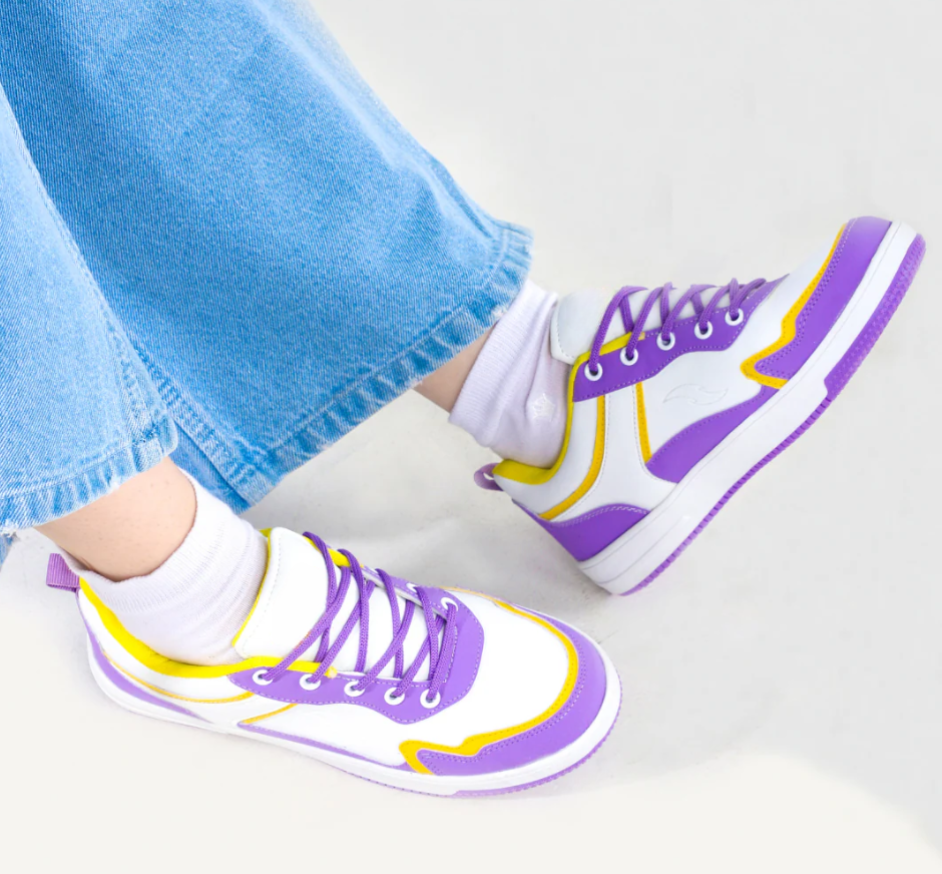 Hype Bloom Lavender Yellow Women’s Casual Trainer