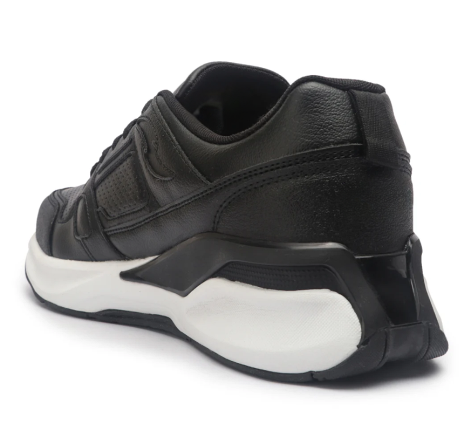 Hype Pulse Carbon Black Men’s Casual Trainer