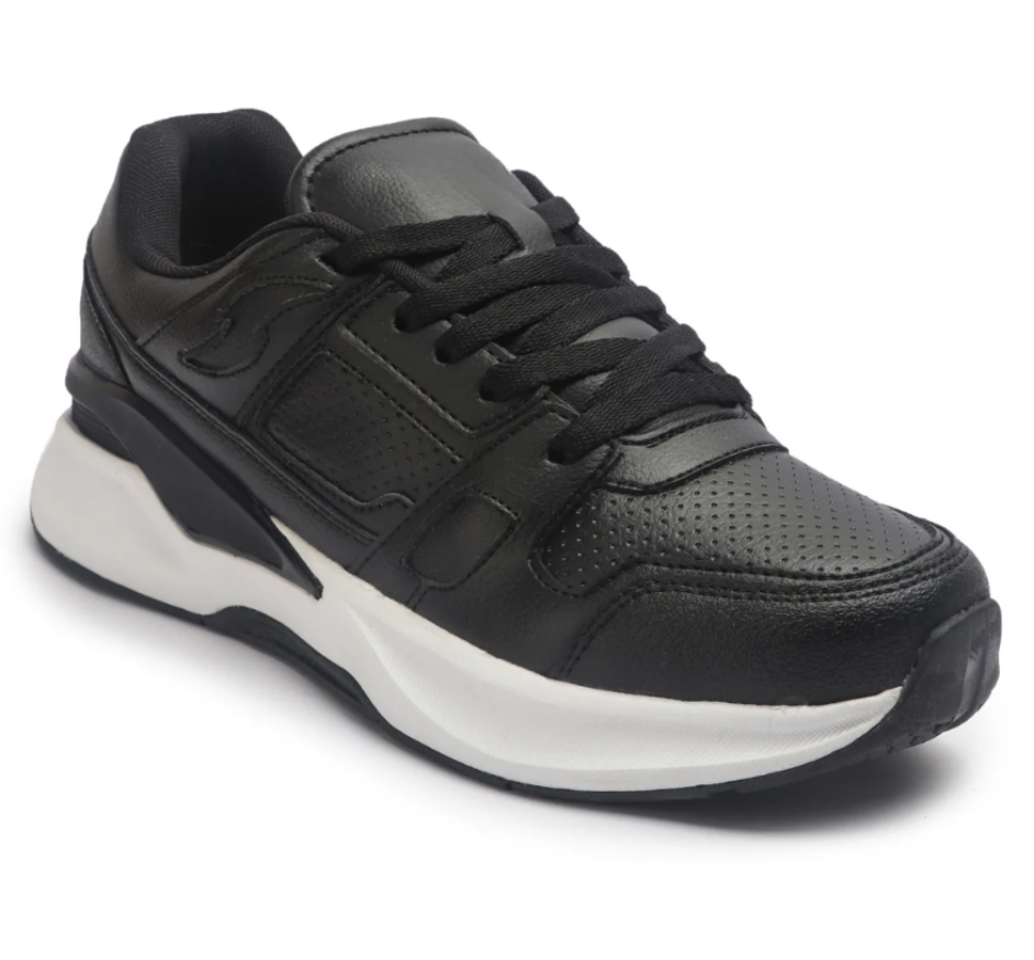 Hype Pulse Carbon Black Men’s Casual Trainer