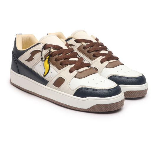 Hype Navy Cream Men’s Casual Trainer