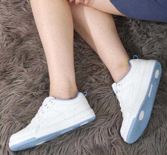 Hype Grace Pearl White Women’s Casual Trainer