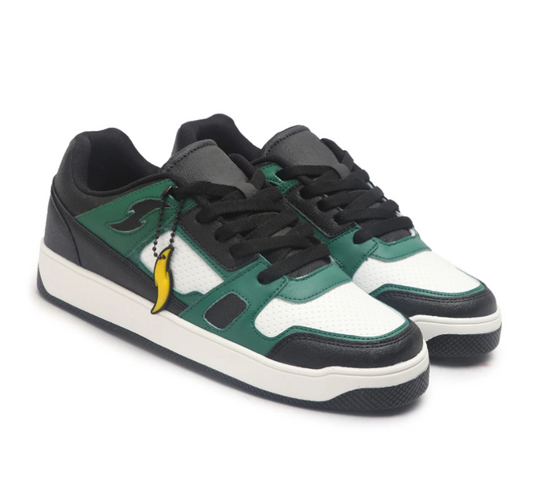 Hype Black Green Men’s Casual Trainer