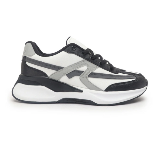Hype Baron Charcoal Grey Men’s Casual Trainer