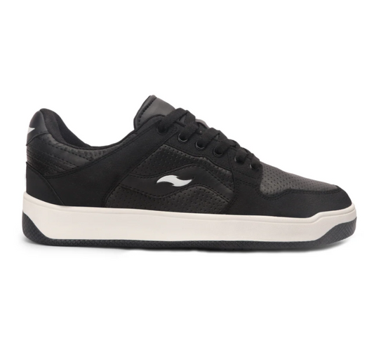 Hype Sleek Black Men’s Casual Trainer