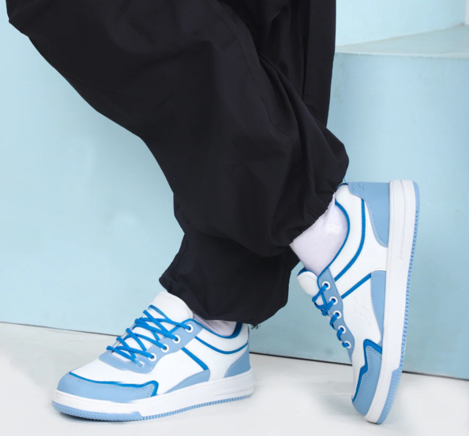 Hype Bloom Ocean Blue Women’s Casual Trainer