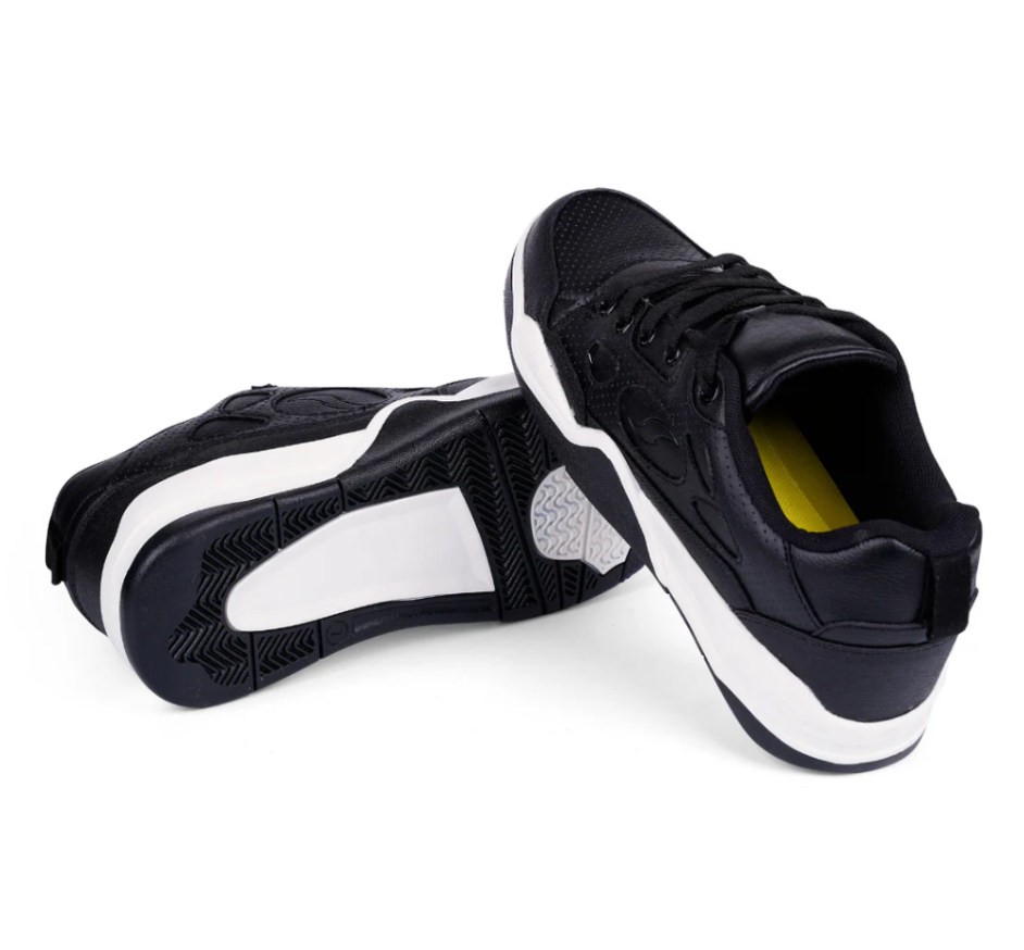 Hype Regent Zone Black Men’s Casual Trainer