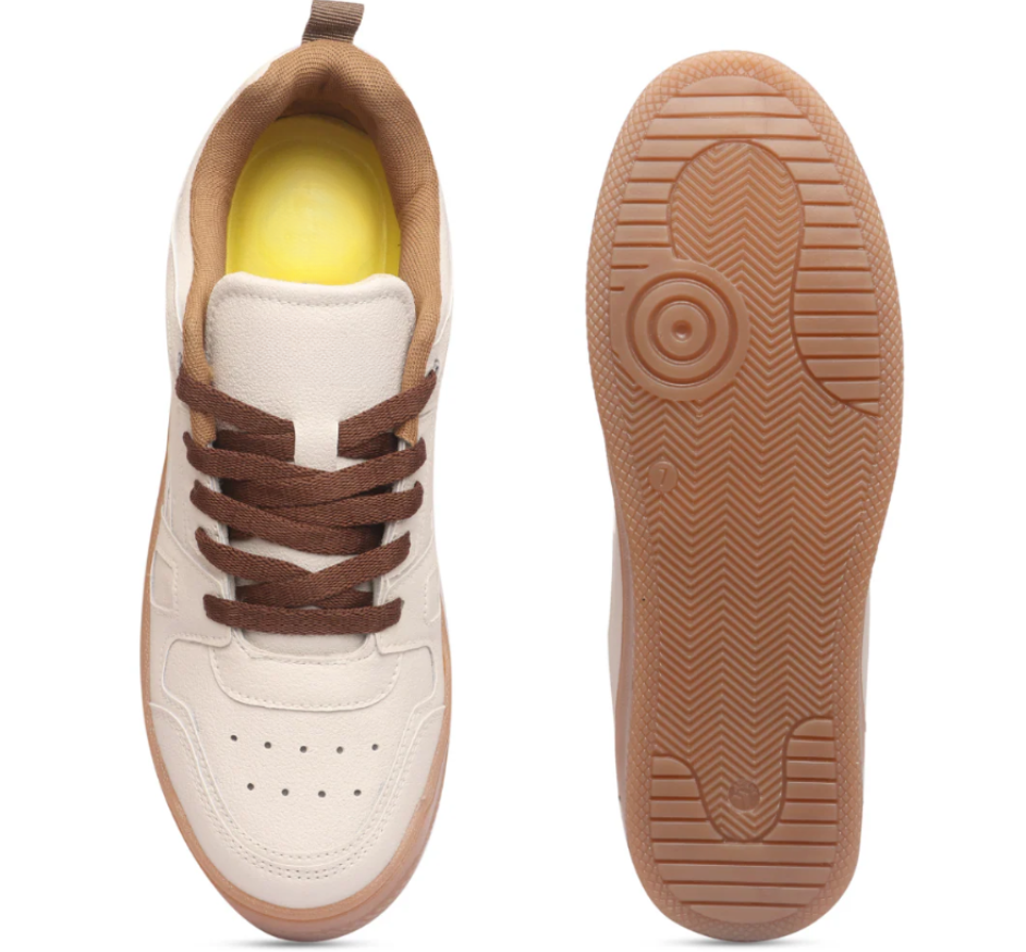 Hype Axis Autumn Cream Men’s Casual Trainer