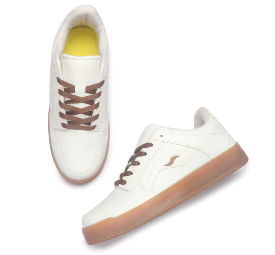 Hype Summit Drift White Men’s Casual Trainer