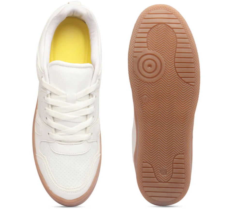 Hype Axis Frost White Men’s Casual Trainer