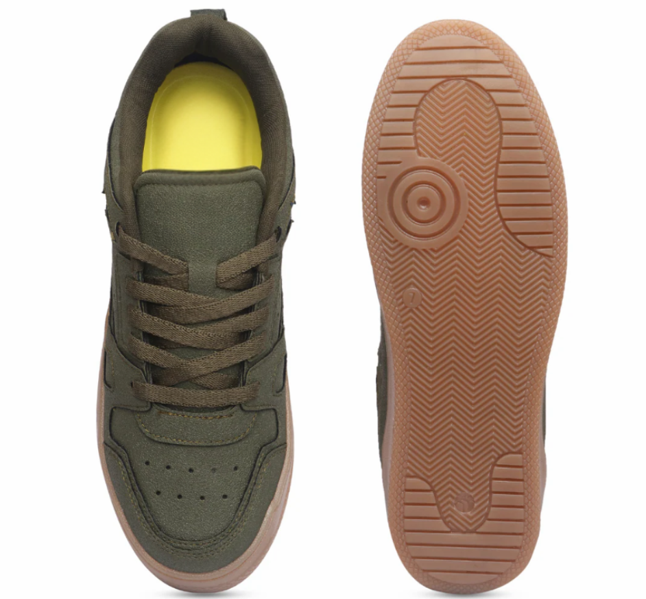 Hype Axis Hunter Green Men’s Casual Trainer