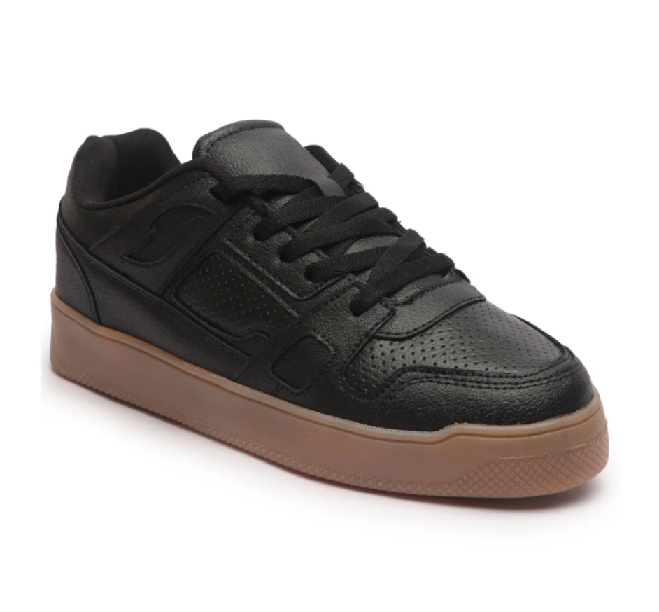 Hype Axis Rock Black Men’s Casual Trainer