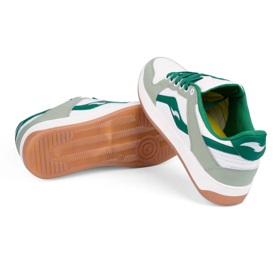 Hype Sleek Light Green Dark Green Men’s Casual Trainer