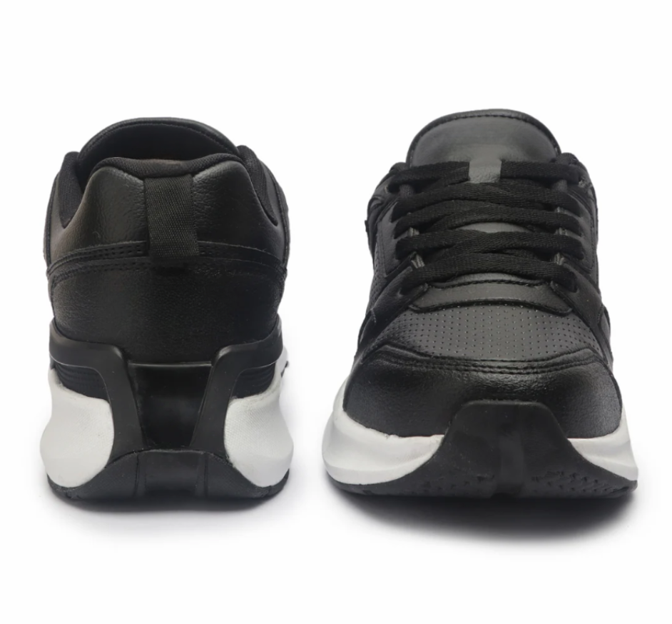 Hype Pulse Carbon Black Men’s Casual Trainer