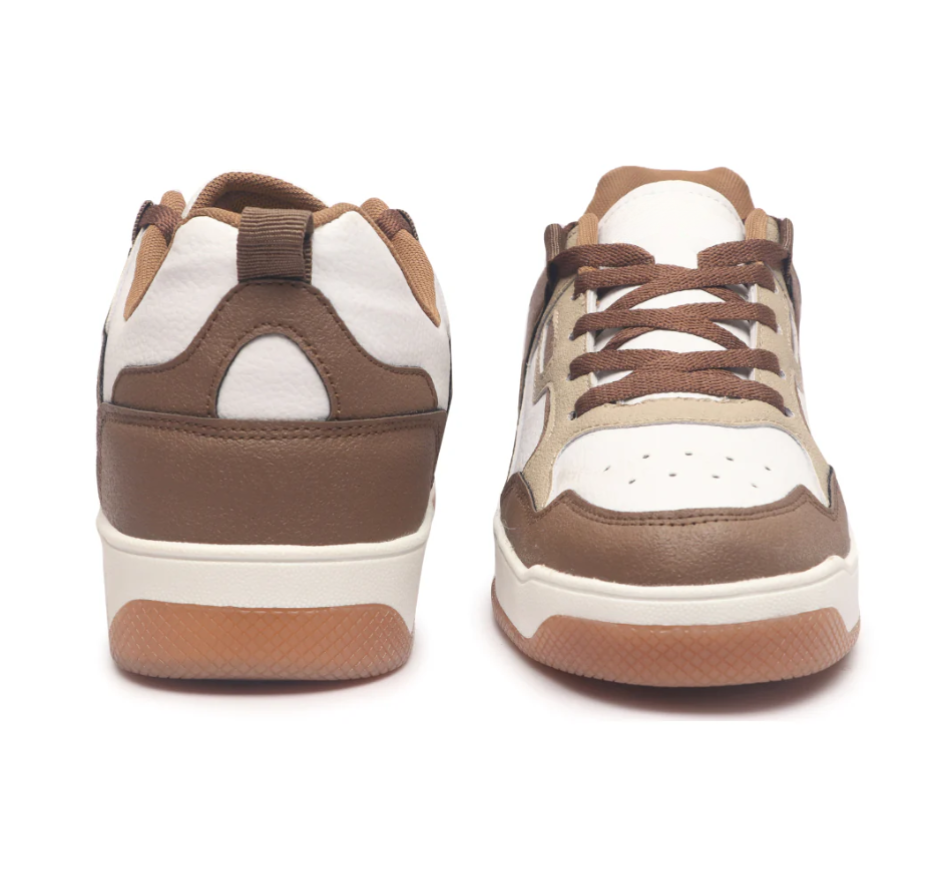 Hype Legacy Beige Brown Men’s Casual Trainer