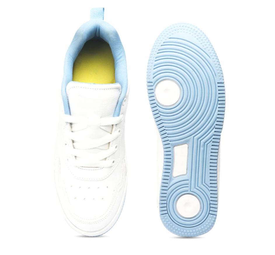 Hype Grace Pearl White Women’s Casual Trainer