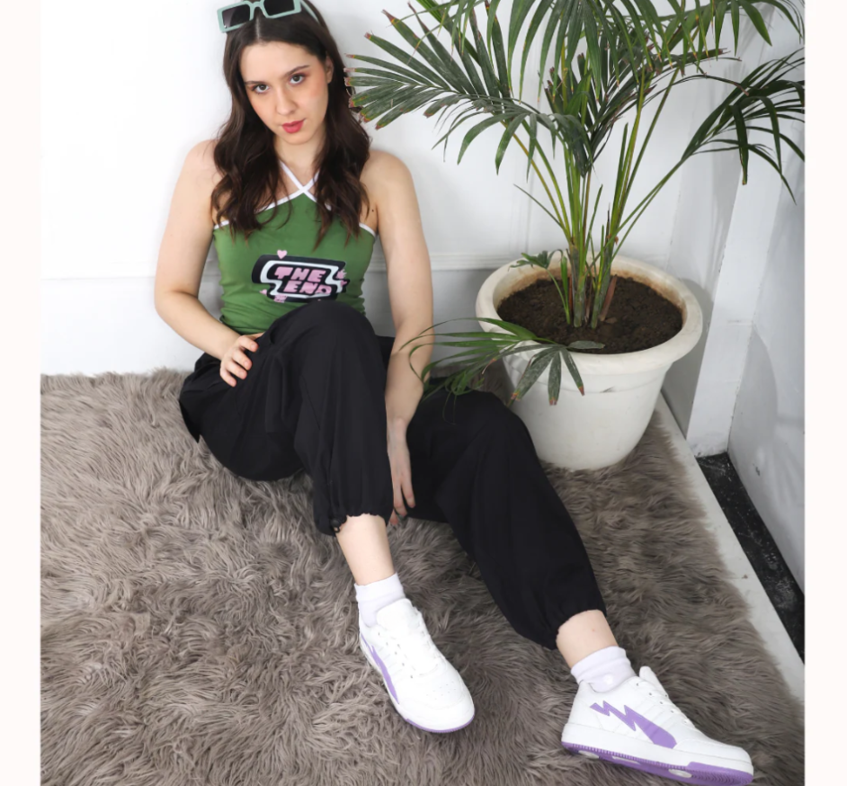 Hype Nova Electric Purple Women’s Casual Trainer