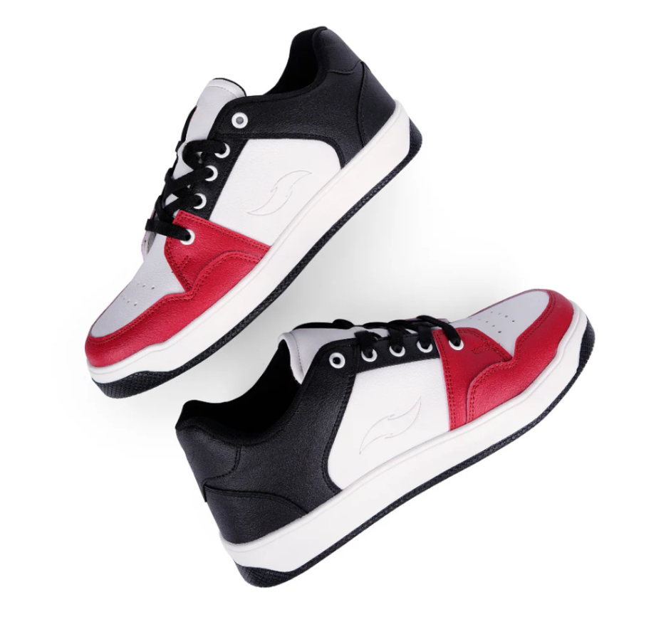 Hype Vivid Coral Red Men’s Casual Trainer