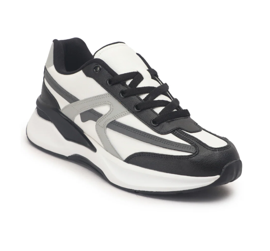 Hype Baron Charcoal Grey Men’s Casual Trainer