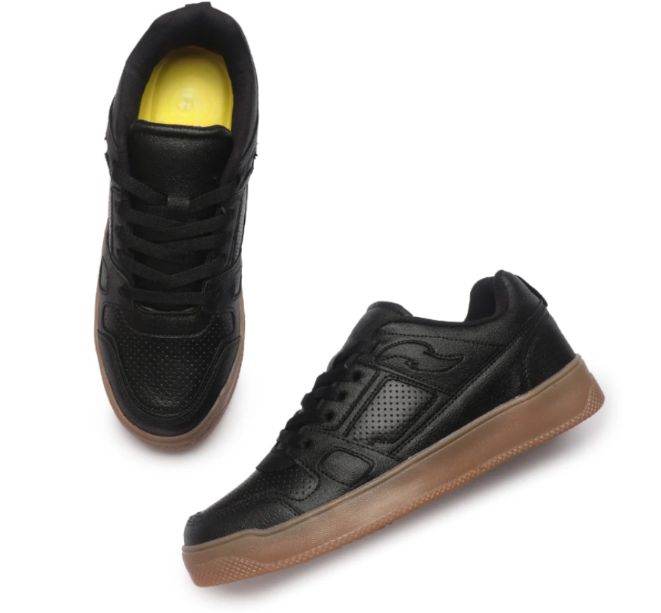 Hype Axis Rock Black Men’s Casual Trainer