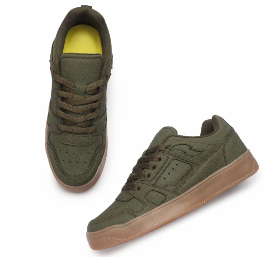 Hype Axis Hunter Green Men’s Casual Trainer