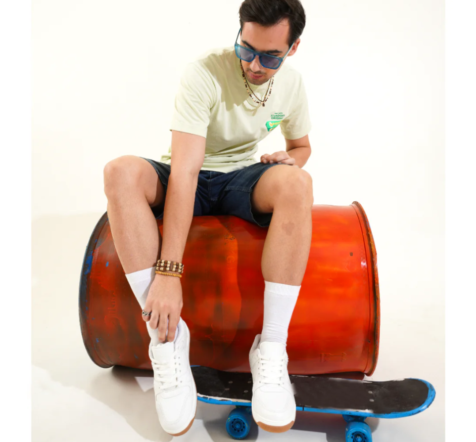 Hype Noble Off White Men’s Casual Trainer