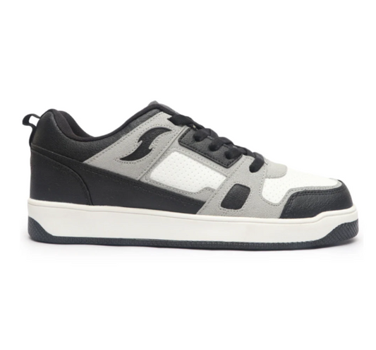 Hype Grey Black Men’s Casual Trainer