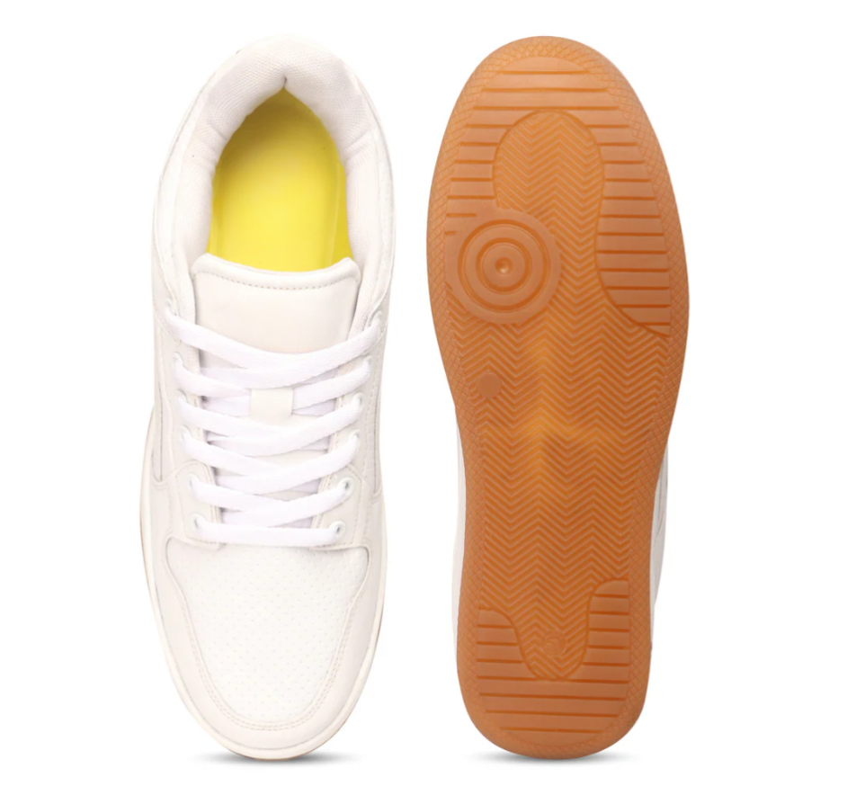 Hype Sleek Off White Men’s Casual Trainer