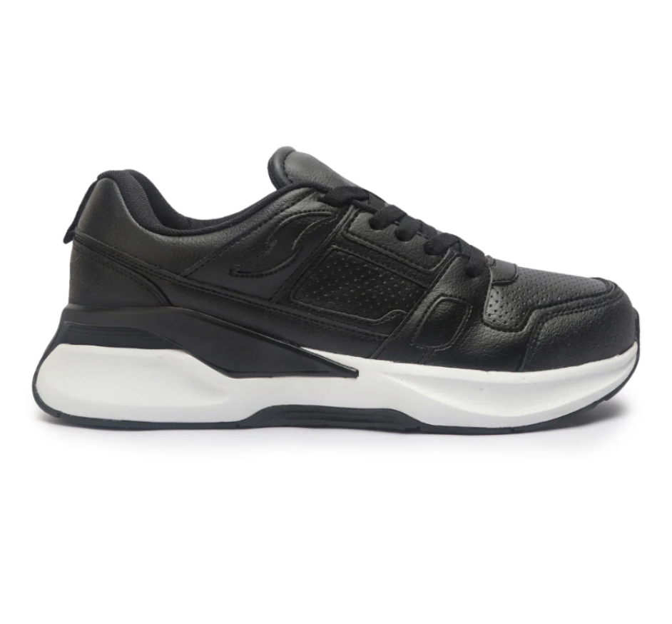 Hype Pulse Carbon Black Men’s Casual Trainer