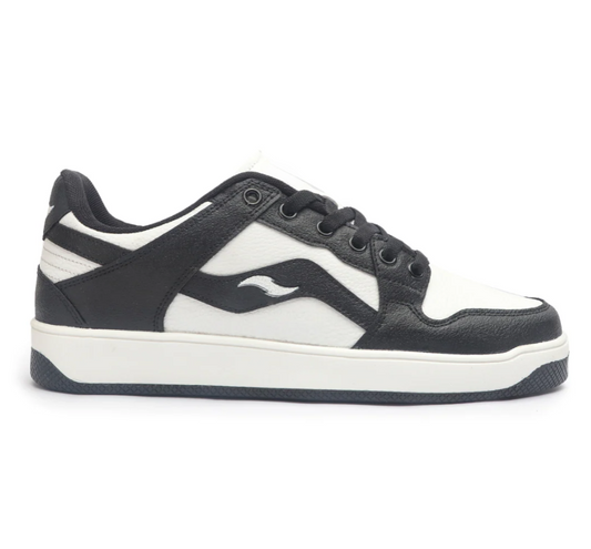 Hype Sleek Checkers Black Men’s Casual Trainer