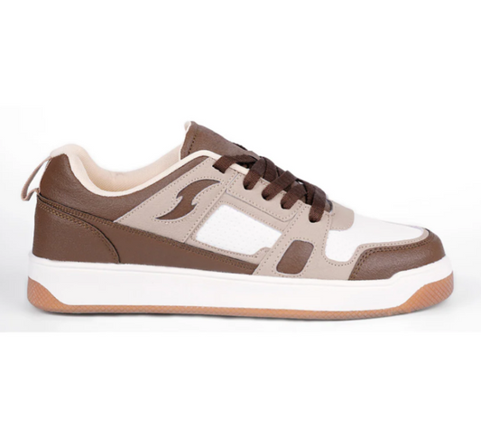 Hype Beige Brown Men’s Casual Trainer